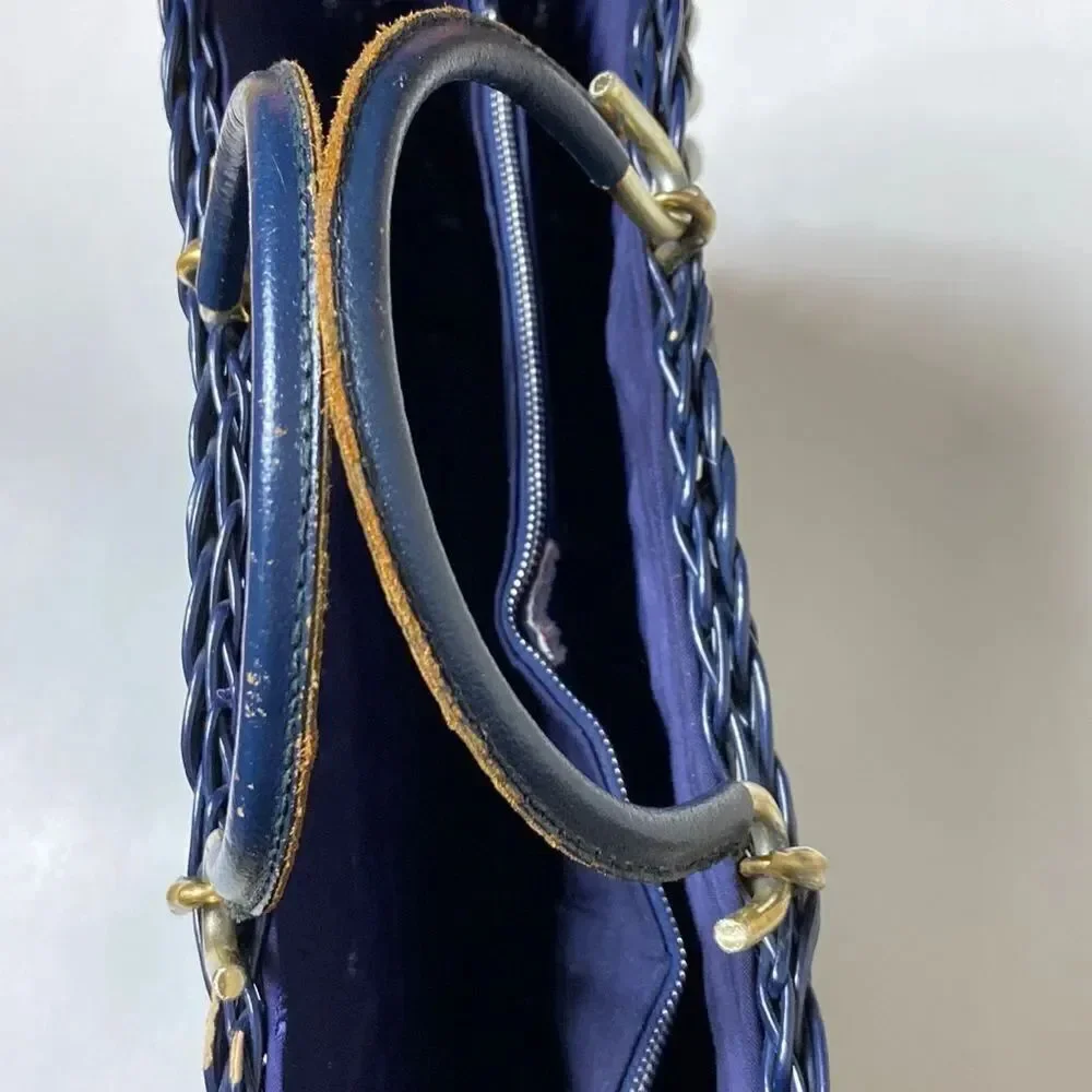 Handmade Made In Hong Kong Plastic & Metal Women Handbags